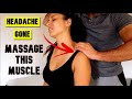 Soft tissue release massage for neck and back  headache release