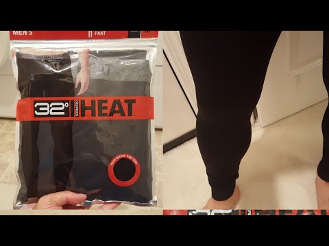 Costco! 32 Degree Heat Men's Base Layer Pant! $7 Review! 