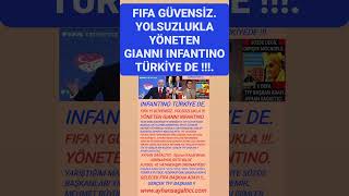 FIFA YI GÜVENSİZ. YOLSUZLUKLA YÖNETEN GIANNI INFANTINO. YARIŞTIĞIM MAHKEMEYE VERDİĞİM !!. #fifa #tff