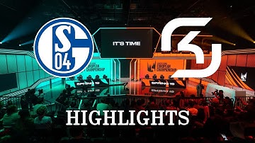 HIGHLIGHTS - S04 vs SK - W2D1 -  LEC Spring 2021