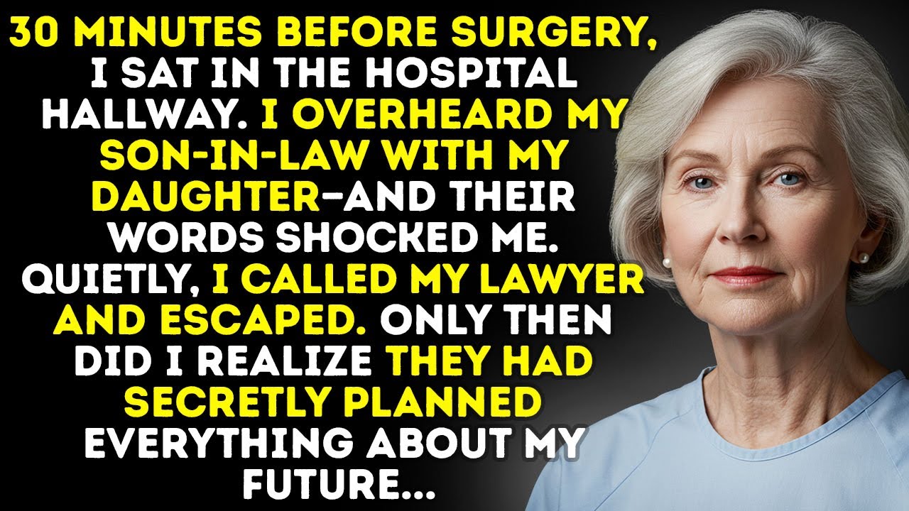 I Overheard My Son-in-Law and Daughter’s Plan 30 Minutes Before Surgery — I Decided to Run!
