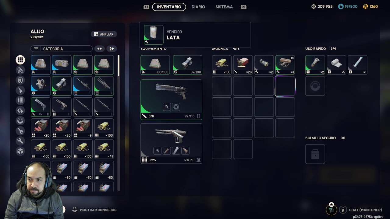 Linterna de chill si, tras tras por detrás no Raiders // ARC Raiders // España //