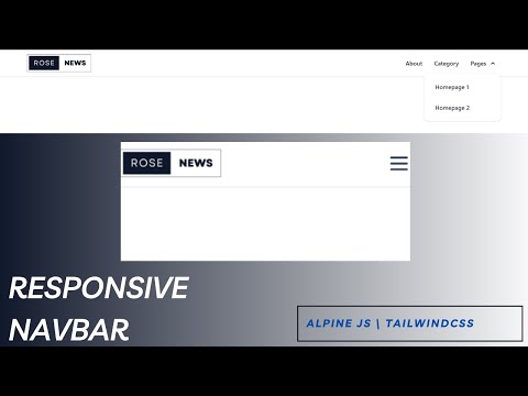 Bootstrap 5 Navbar - Creating a Responsive Dropdown Menu  | DropDown Menu with Submenu