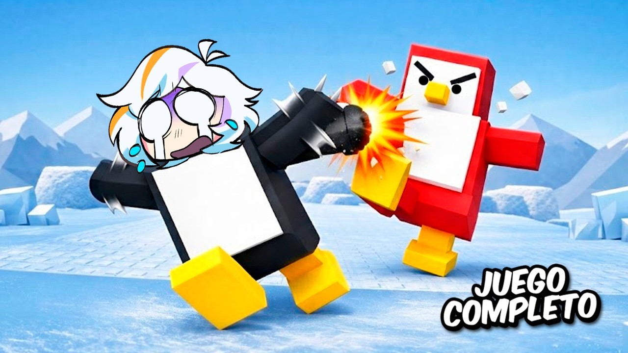 PATEA AL PINGUINO COMPLETO (KNOCKOUT ROBLOX)