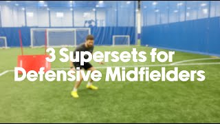 Training Ideas For Defensive Midfielders