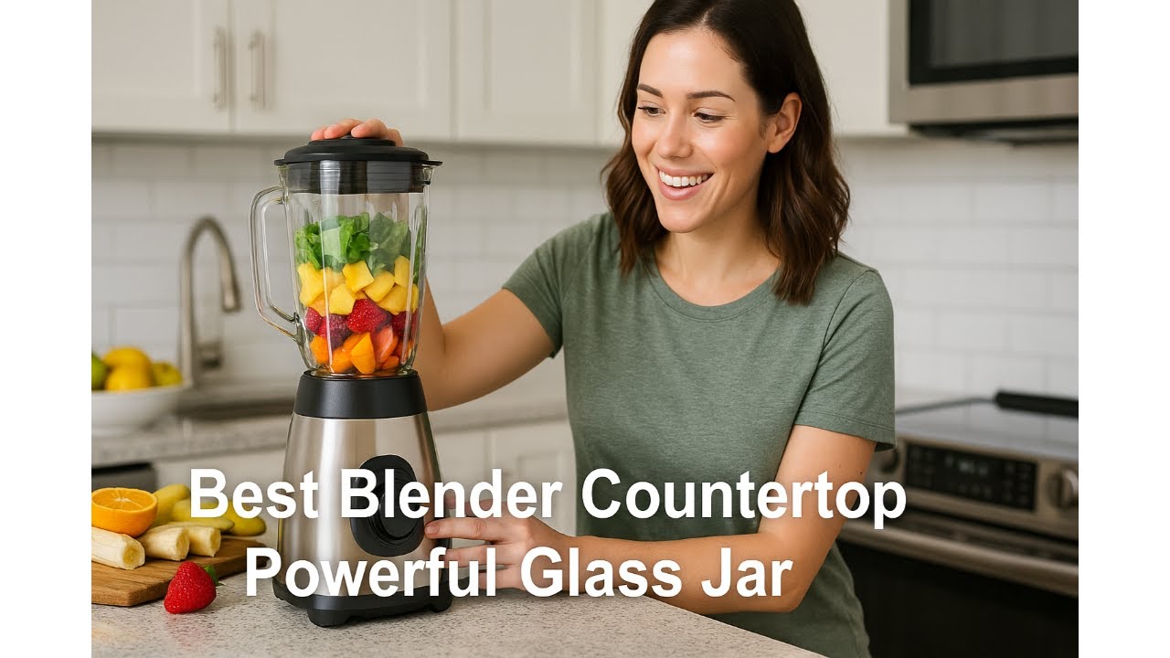 🥤 Блендер для смузи Oster Pro 1200 со стеклянной чашей | Лучший настольный блендер с мощной стекл...