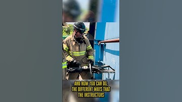 What are you learning during your vehicle extrication training?