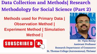 #2 Data Collection and Methods| Research Methodology for Social Science|