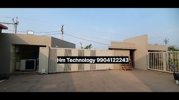 Automatic Sliding Gate | Smooth & Secure Entry with Smart Gate Automation by HM Technology.