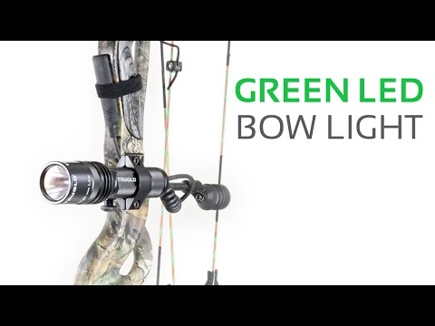 Rail-Mounted Green LED Bow Light with Pressure Switch 