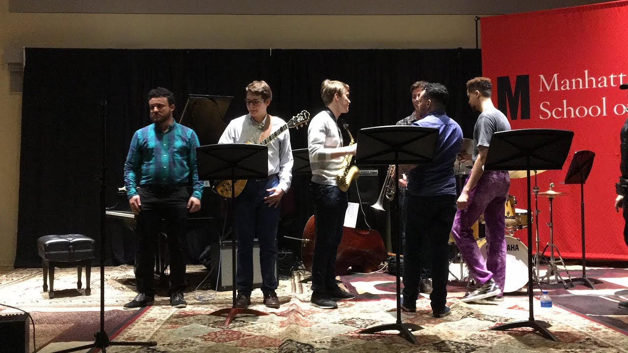Makar Kashitsyn - with my combo at Manhattan School of Music - 2018