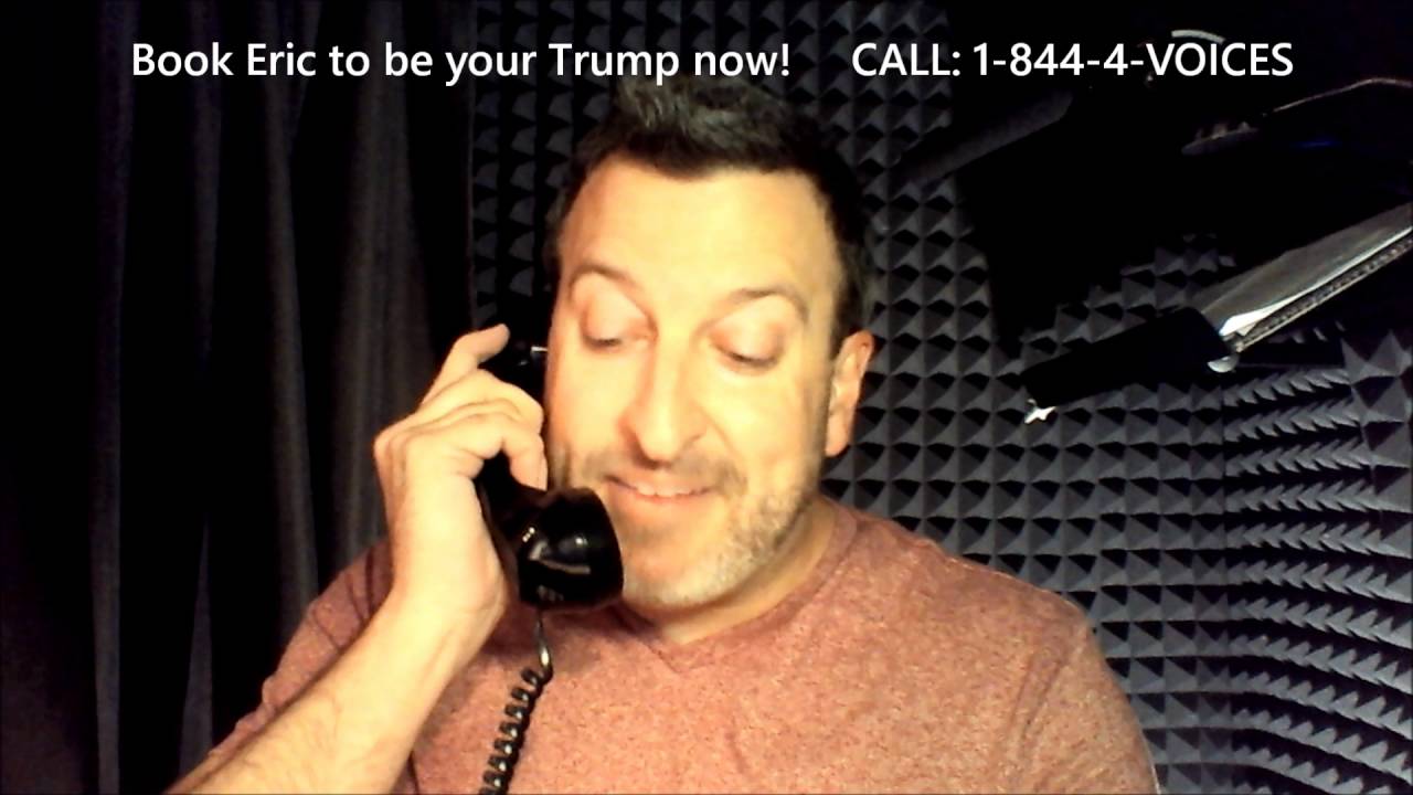 Donald Trump impression - Before Last Presidential Debate