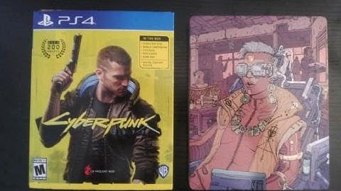 Cyberpunk Disk Unboxing (Standard Edition)
