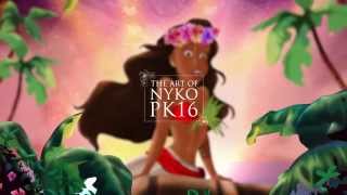 MOANA DISNEY - FROM ARIEL TO MOANA - FANART POSTER of MOANA - BEFORE THE TRAILER MOANA DISNEY - FROM ARIEL TO MOANA - FANART POSTER of MOANA - BEFORE THE TRAILER