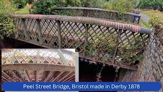 Peel Street bridge, Bristol made by Andrew Handyside 1878