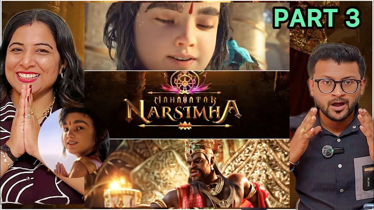 Mahavatar Narsimha | Bhakt Prahlad Entry Scene Reaction Video | Part 3 | Dipoosreaction 