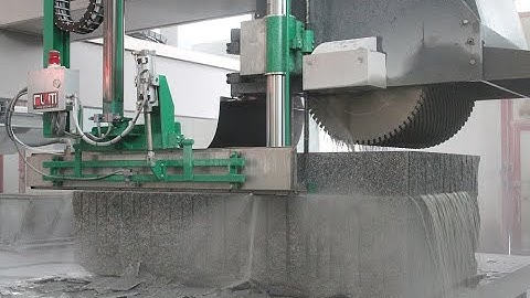 Block cutter for granite