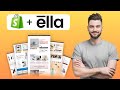 Shopify Ella Theme Customization Tutorial 2026 (FOR BEGINNERS)