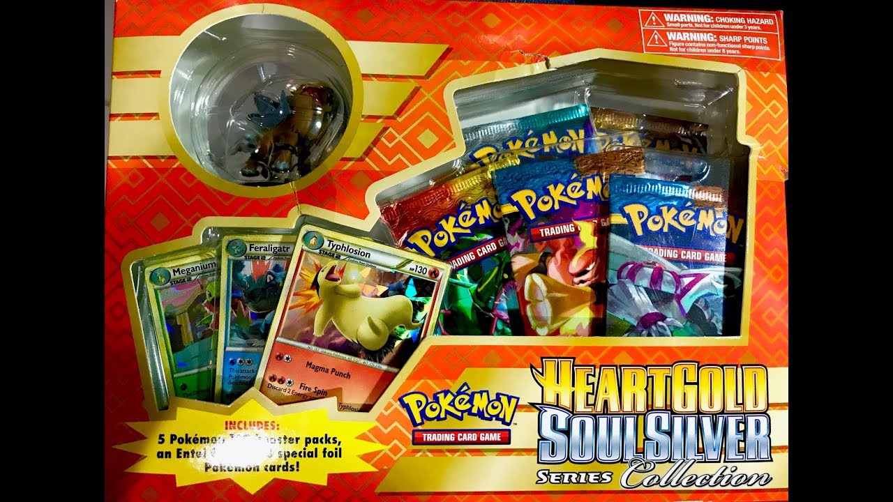 Heartgold Soulsilver Hgss Series Collection Box Opening Pokemon Tcg Youtube