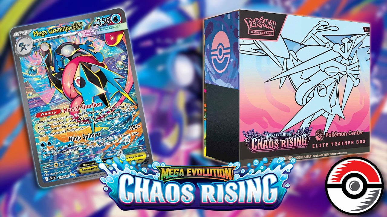 Opening The *NEW* Chaos Rising Pokemon Center ETB! (And A Booster