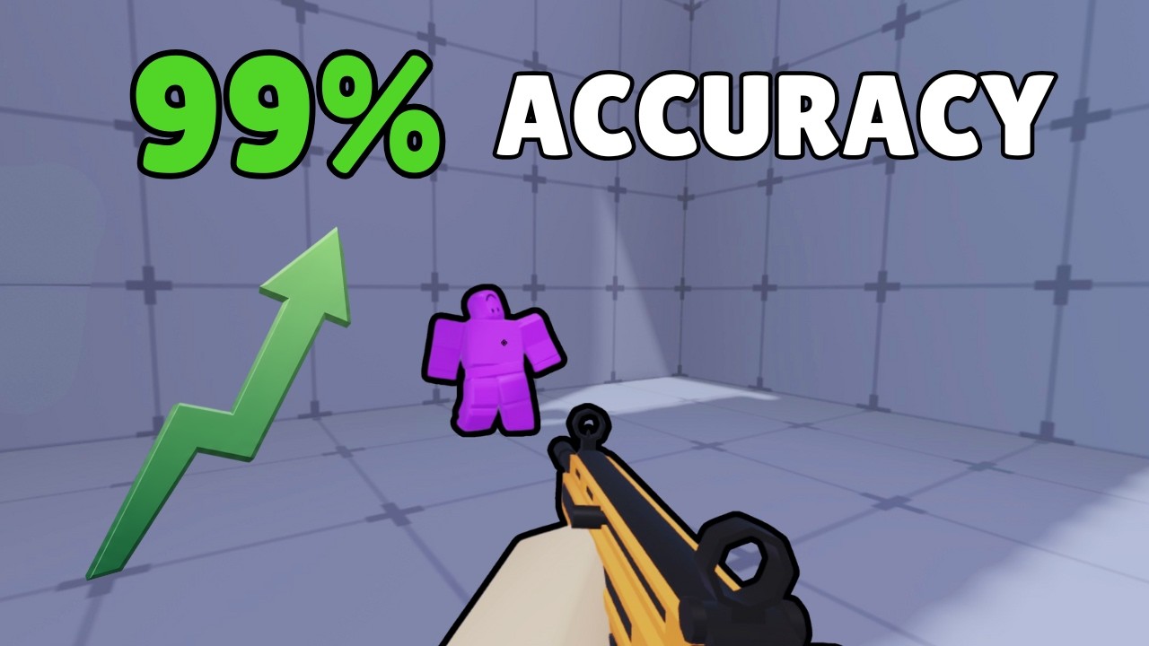 Как улучшить меткость в Roblox Rivals...