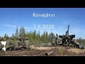 Finnish artillery 152 K89 near Rovaniemi 2020
