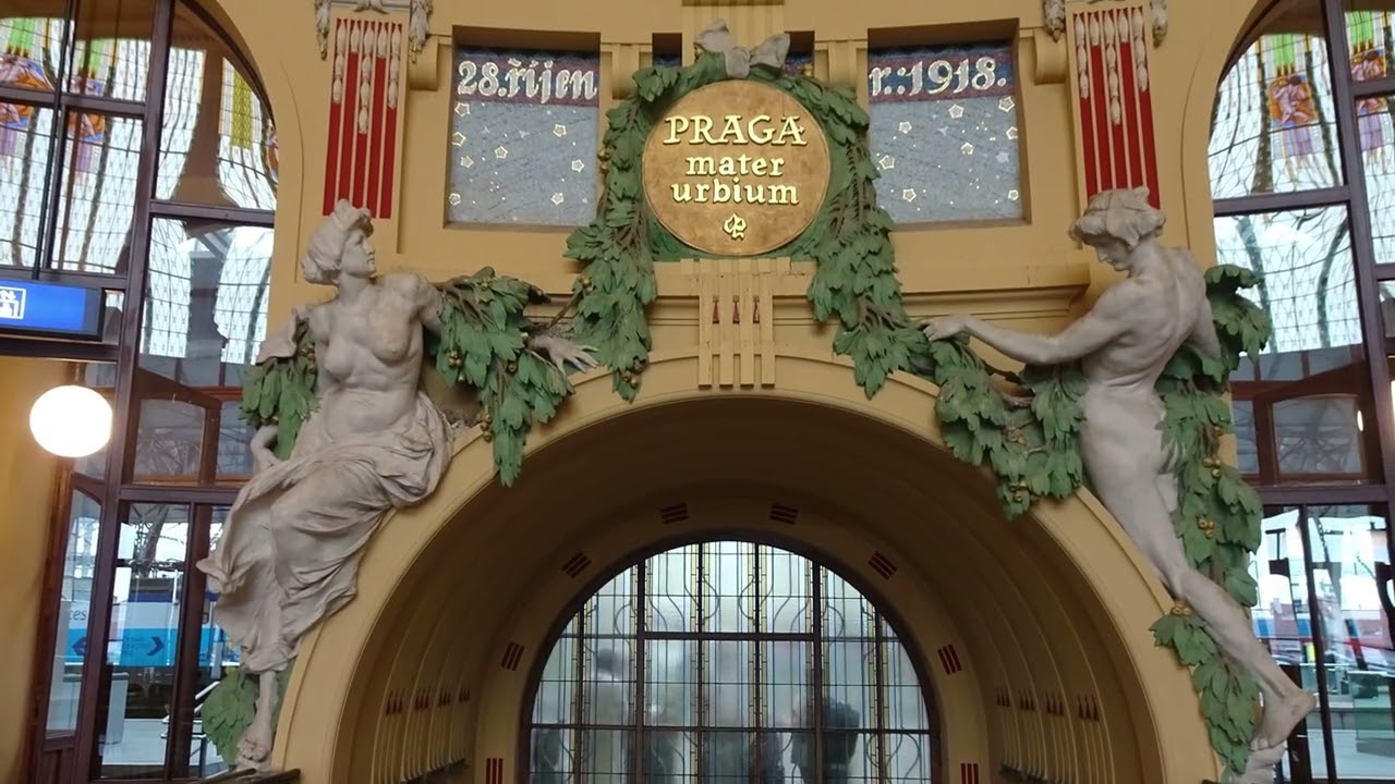 Prague Main Station, Prague, Czech Republic October 2024