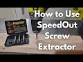 How to Use SpeedOut Screw Extractor - Success AND Fail!