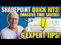 6 Small SharePoint Features That Quietly Save You Hours (Microsoft 365 Tips)