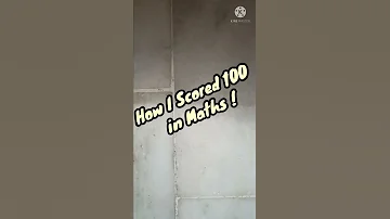 How I Scored 100/100 in Maths class 10 CBSE!🎉#class10 #shorts