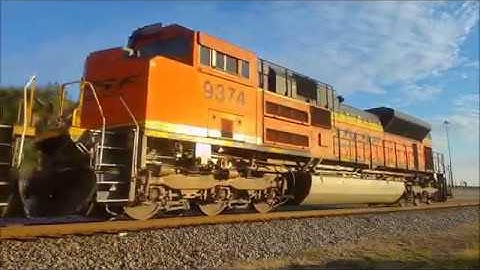 NS Coal Drag With Epic BNSF ACe Power!