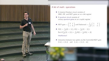 Quantum Algorithms - Ronald de Wolf