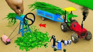 diy diorama making grass chopping machine mini science project #scienceproject