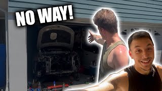 Engine Swapping A Stanced Scion TC Engine in 1 day! | Existance