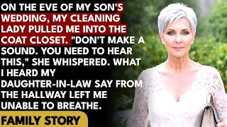 She Knows You Know My Son Whispered in My Kitchen at His Wedding Dinner What I d Heard