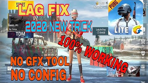 PUBG MOBILE LITE LAG FIX || 2020 NEW TRICK || NO CONFIG || NO GFX TOOL || KING SM ARMY