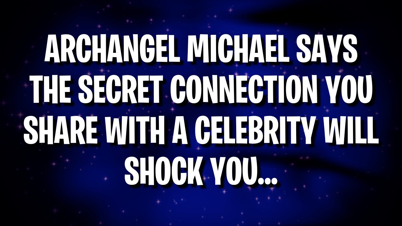 🧾THE SECRET CONNECTION YOU SHARE WITH A CELEBRITY WILL SHOCK YOU