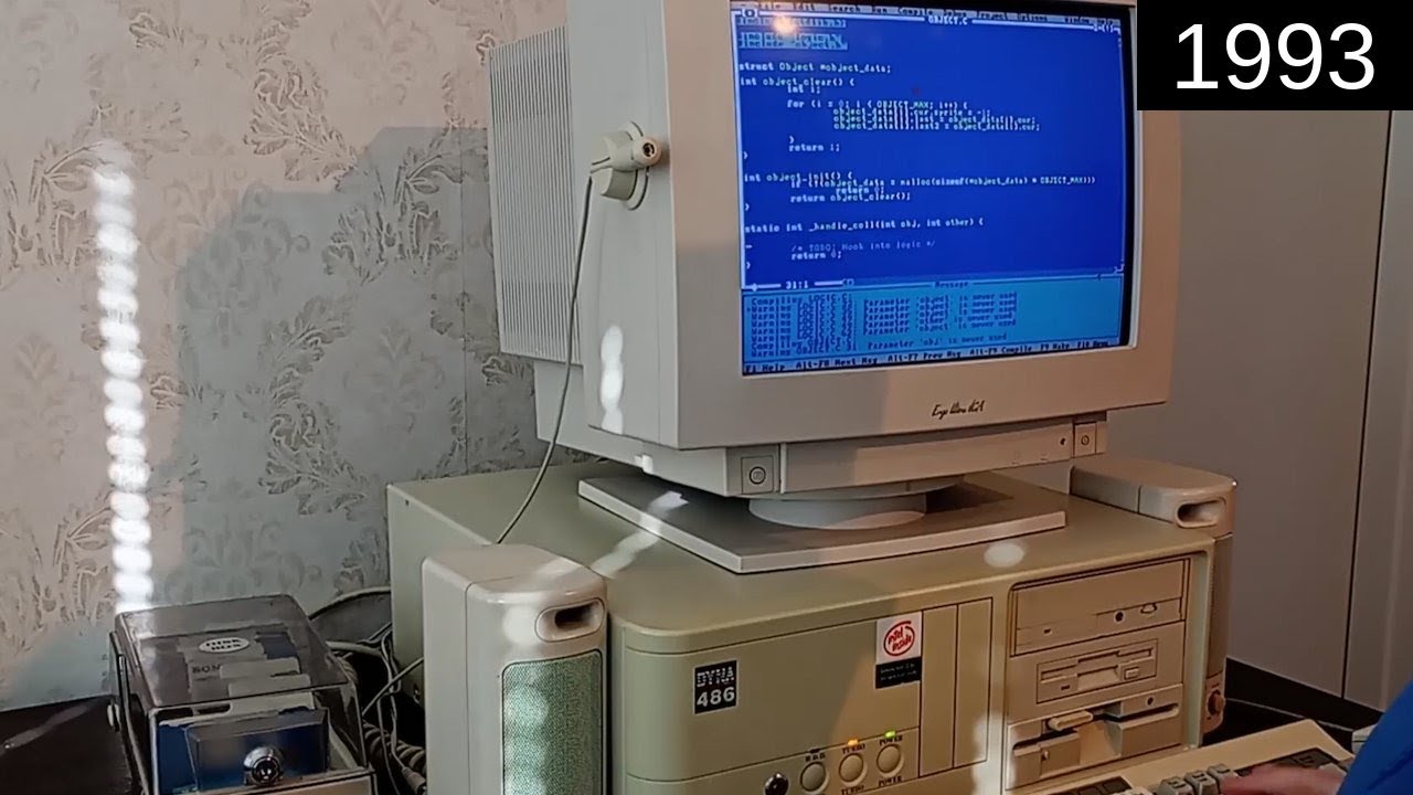 Making a game like it's 1993 - YouTube