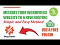 Migrate a WordPress Site to Another Host