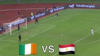 Toute la Séance de Tirs au But du match Côte dIvoire - Égypte