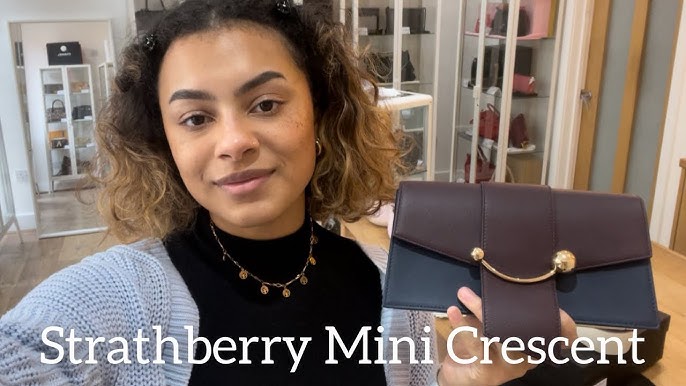 Strathberry Box Crescent Bag Review