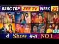Zee TV Barc Trp of Week 23 (2026) : Vasudha, Ganga Mai Ki Betiyaan, Jagadhatri