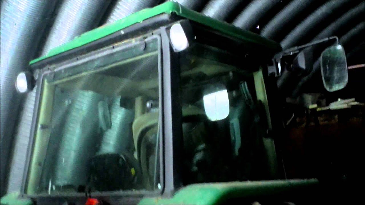 Winter at the Farm [Tractor Cold Start] - YouTube