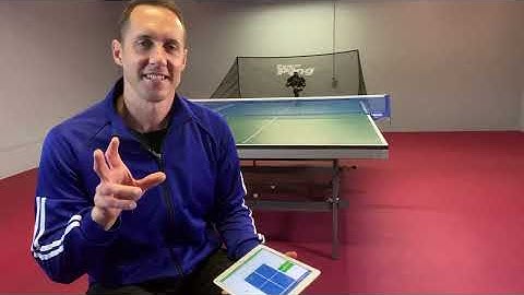 NEW Advanced Scatter Feature! Power Pong Table Tennis Robot!