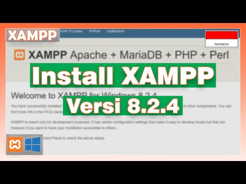 Install XAMPP Web Server Versi 8.2.4 | XAMPP | Windows 10