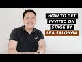 How to get invited on stage by Lea Salonga (A Whole New World Duet)