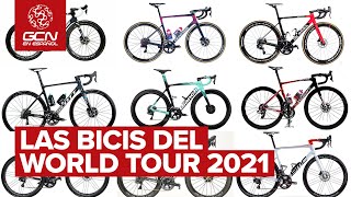 Las Bicis del World Tour 2021 | Equipos Ciclistas y sus BICIS
