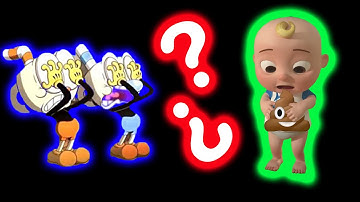THE CUPHEAD SHOW & CoComelon Hurry to the Toilet Sound Variations | Sound Variations Memes