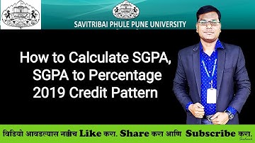 SGPA to Percentage Calculation of SPPU - How to Calculate SGPA & SGPA to Percentage