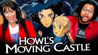 HOWL&#39;S MOVING CASTLE (2004) MOVIE REACTION!! FIRST TIME WATCHING!! Studio Ghibli | Movie Review!